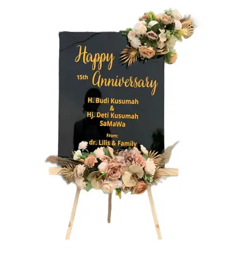 Papan Bunga Akrilik Cugung