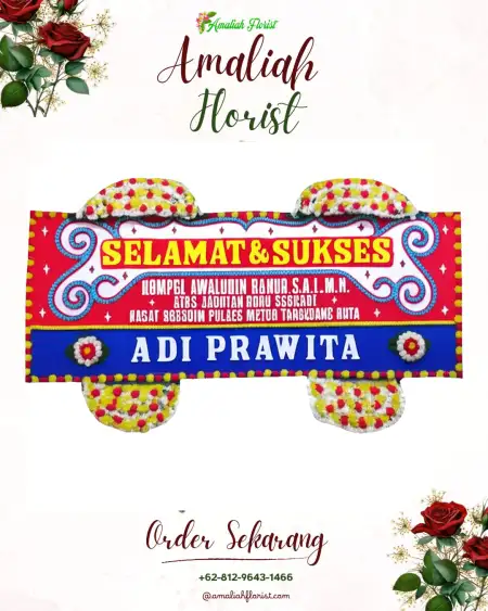 Papan Bunga Ucapan Selamat Cugung